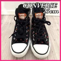 CONVERSE スーパーマリオ ハイカットスニーカー　超美品 23㎝☆コンバース×スーパーマリオ☆ハイカットスニーカー - メルカリ