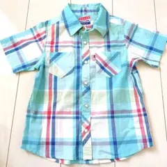 ️⭕️Daddy Oh Daddy 120 シャツ チェック 綿100%のサムネイル