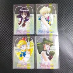 meiji コラボ　美少女戦士セーラームーン　クリアカード４枚セット