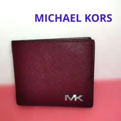 MICHAEL KORS 二つ折り財布 ボルドー サフィアーノのサムネイル
