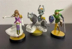 ゼルダの伝説 アミーボ amiibo フィギュア 3体セット
