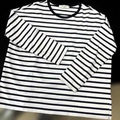 Demi-Luxe BEAMS ストライプ長袖Tシャツ