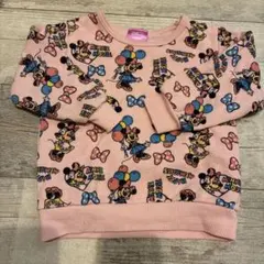 Disney ミニーマウス トレーナー 90cm