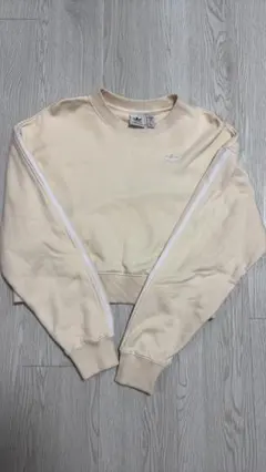 adidas　美品　トレーナー　クロップド丈　平成ギャル　ピチT　Y2K