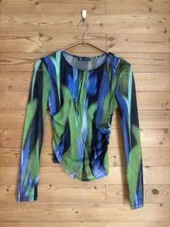 ZARA シースルートップス　セカンドスキン