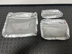 【未使用】Sureme トラベルポーチ　3点セット　正規品　シルバー