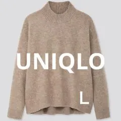 スフレヤーンモックネックセーター ニット