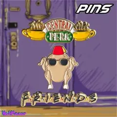 FRIENDS 海外ドラマ ピンバッジ&ピンブローチ 3個セット