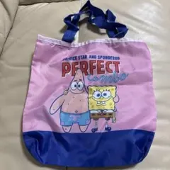 パトリック＆スポンジボブ トートバッグ　ガチャ