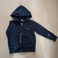 Champion ブラック パーカー 110サイズ