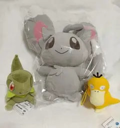 新品タグ付 ポケモン ぬいぐるみ 3点まとめて