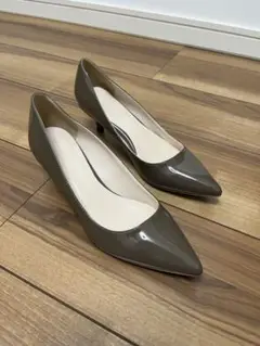 ✨美品✨ Fabiola & Emana エナメルパンプス ブラウン 23cm