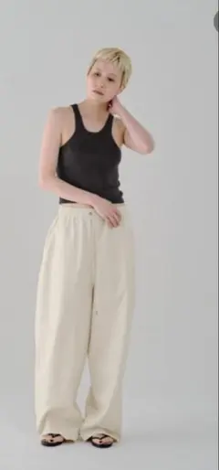lit Cocoon Volume Pants 38サイズ