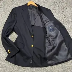 【美品】ブルックスブラザーズ 1818 紺ブレ 金ボタン 36SHT スリム