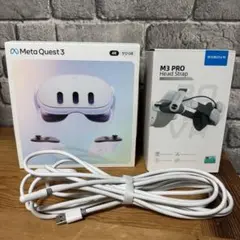 Meta Quest 3 512GB＋BOBOVR M3 Pro＋リンクケーブル