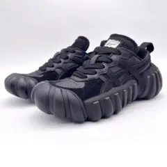 ★オニツカタイガー デンティグレ LS ブラック レザー 厚底 22.5cm