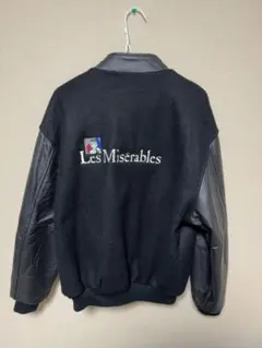 カナダ製 US古着【レミゼラブル レザー/ウール スタジャン】刺繍