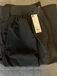 専用　GU 　ナイロンキュロッツ　XLサイズ　ブラック