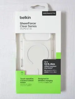 【新品】Apple公認 Belkin iPhone17Pro対応 クリアケース