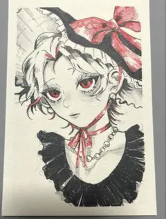 手描きイラスト オリジナルイラスト 原画