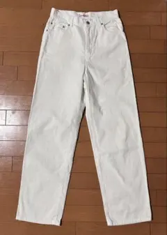 overcoat リネン ステッチ ホワイトデニムパンツ 0 - メルカリ