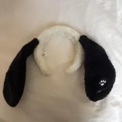 耳付きカチューシャ 黒と白