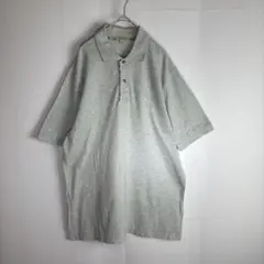 BURBERRY LONDON ポロシャツ　ロゴ刺繍　ノバチェックMグレー半袖