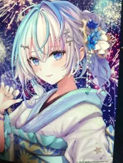 ミリプロサマーブロマイド眠雲ツクリ浴衣L版