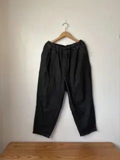 裏起毛【黒デニム】テーパードデニム サンバレー SUN VALLEY