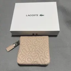 LACOSTE 二つ折り財布 NH50530I カーキ - メルカリ