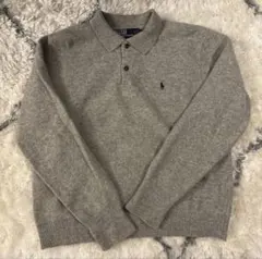 Polo by Ralph Lauren ラムズウール ニット ポロシャツ