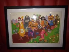 洋画家 Takashi ローマ 絵画 額装 サイン付 - メルカリ