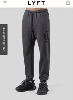 完売品　LYFT リフト スウェットパンツ LYFT(リフト)トレーニングウェア/パンツ:Stripe Pants - Black – LÝFT
