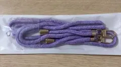 ネックストラップ パープル系 スマホショルダー