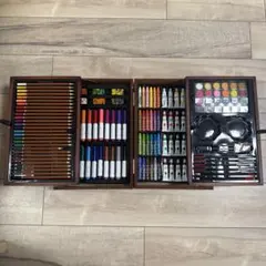 油絵具セット 12色 木製ケース - メルカリ