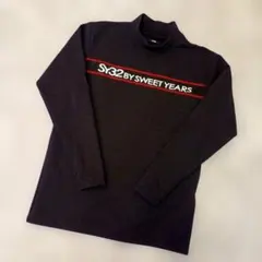 長袖モックネック m