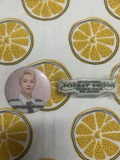 SEVENTEEN HOSHI 缶バッジ&ラバーバンド