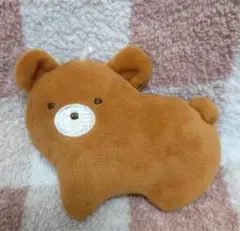 茶色い犬型ぬいぐるみパーツ