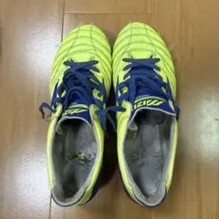 MIZUNOサッカーシューズ スパイク　モレリアネオ2 イエロー/ネイビー