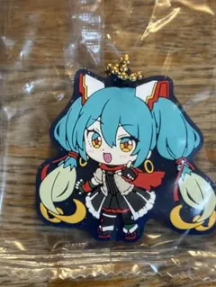 ガンダム×初音ミク　ラバーマスコット　ガチャ１点