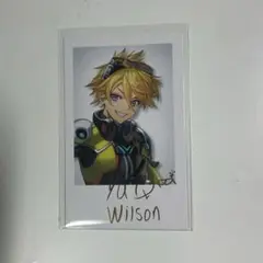 Yu Q. Wilson チェキ デビュー にじさんじ　ウィルソン
