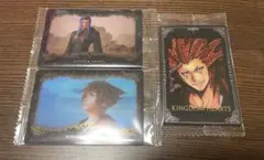 キングダム ハーツ ウエハース メモリアルコレクション アクセル　ソラ　サイクス