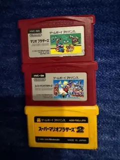 マリオブラザーズ　スーパーマリオブラザーズ1と2 ゲームボーイアドバンス　GBA