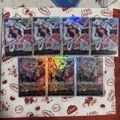 蒼海の七傑 SR ミス・オールサンデー Mr.2・ボン・クレー 7枚セット