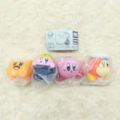 星のカービィ まんまるソフビフィギュア3 全4種 コンプリート ガチャ