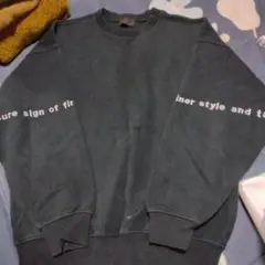 sintafe Santa Fe トレーナー ダークグリーン