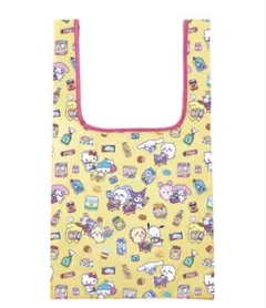 ちいかわ×サンリオキャラクターズ エコバッグ　総柄　集合