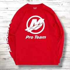 ギルダン GILDAN ロンT デカロゴ レッド 赤色 M 2015