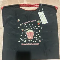 D.KELLY 刺繍トートバッグ(M) ポップコーン❤️日曜21時までの価格❣️