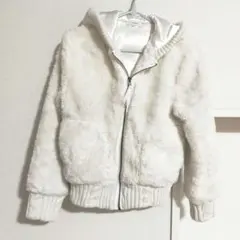 ボアジャケット ホワイト　M